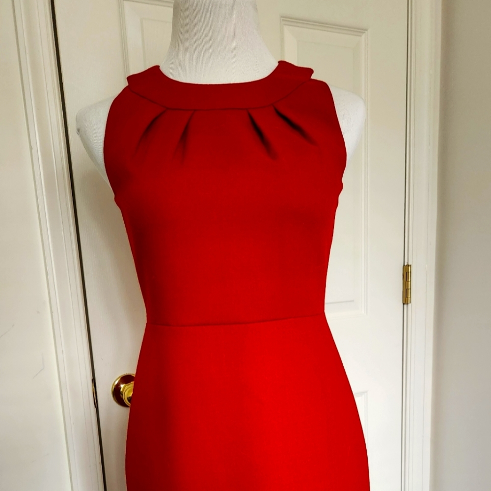 Gorgeous red Talbots dress.  4P,  Rich red . Perfect for office or holiday party